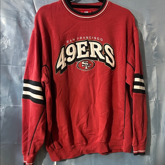 NFL Other - Vintage san francisco 49ers Large size red sweatshirt
